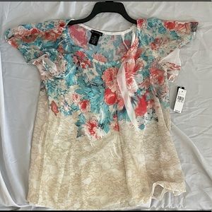 New Directions Petite Blouse